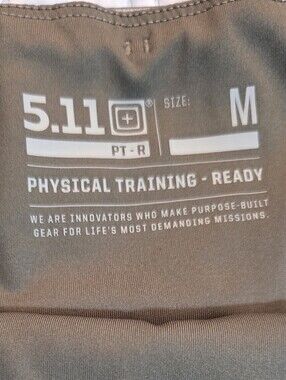 5.11 Tactical Women's PT-R Leggings, Oliver Green, Medium, Nylon Blend Stretch